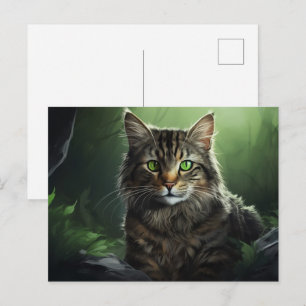 Postcard In the Realm of Wild Cats