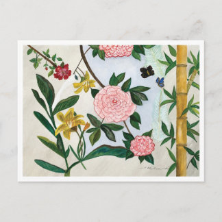POSTCARD INVITATION - Water Colour Painting