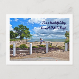 postcard, "IT'S A BEAUTIFUL DAY IN PUT-IN-BAY" Postcard