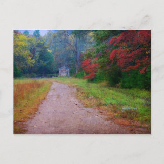 Postcard -John Oliver Cabin - Cades Cove, TN