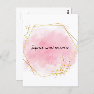 Postcard Joyeux anniversaire