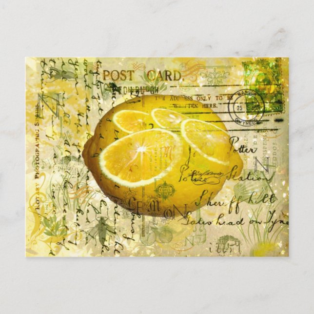 Postcard Lemons (Front)