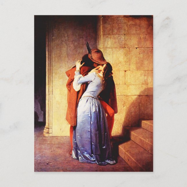 Postcard-Love Art-Hayez Postcard (Front)