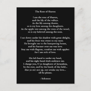 Postcard-Love Art-Love Poem 5 Postcard