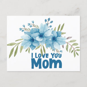 Postcard loves mom