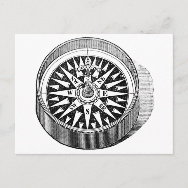 Postcard - Mariner Compass (Front)