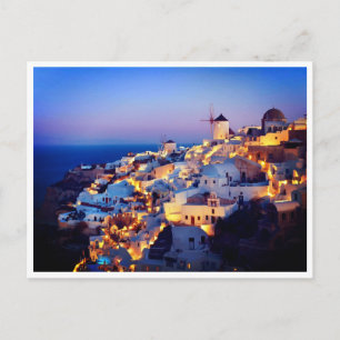Postcard - Mediterranean Island Santorin