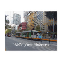 Postcard Melbourne Tram
