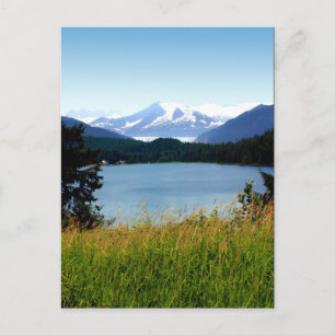 Postcard:  Mendenhall Lake and Glacier Postcard