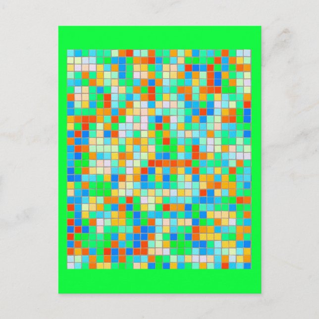 Postcard-Misc/Abstract-Mosaics 11 Postcard (Front)