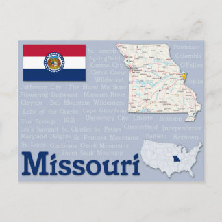 Postcard "Missouri"