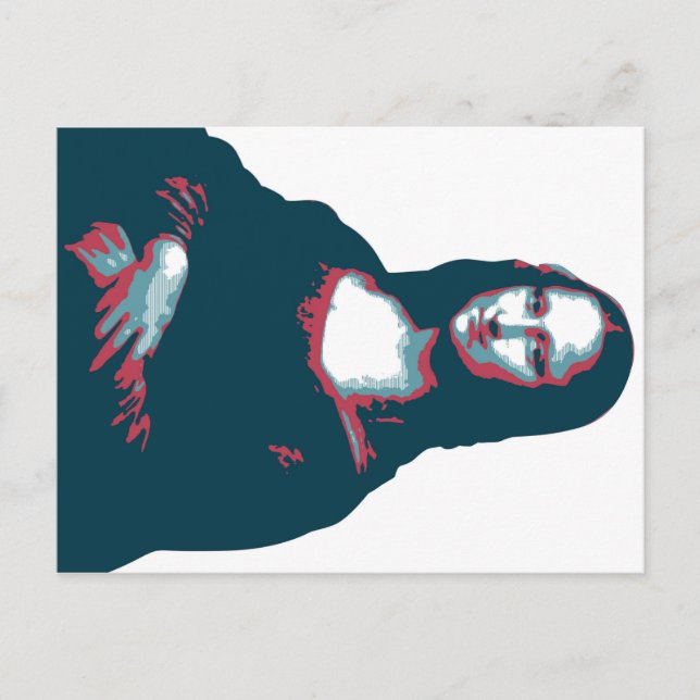Postcard Mona Lisa (Front)