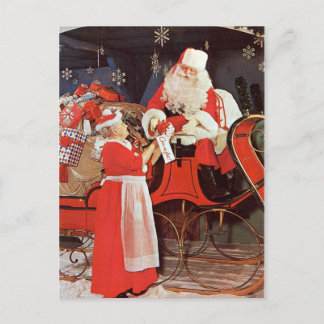 Postcard - Mrs. Santa
