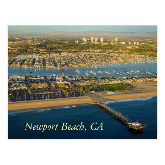 Postcard Newport Beach California