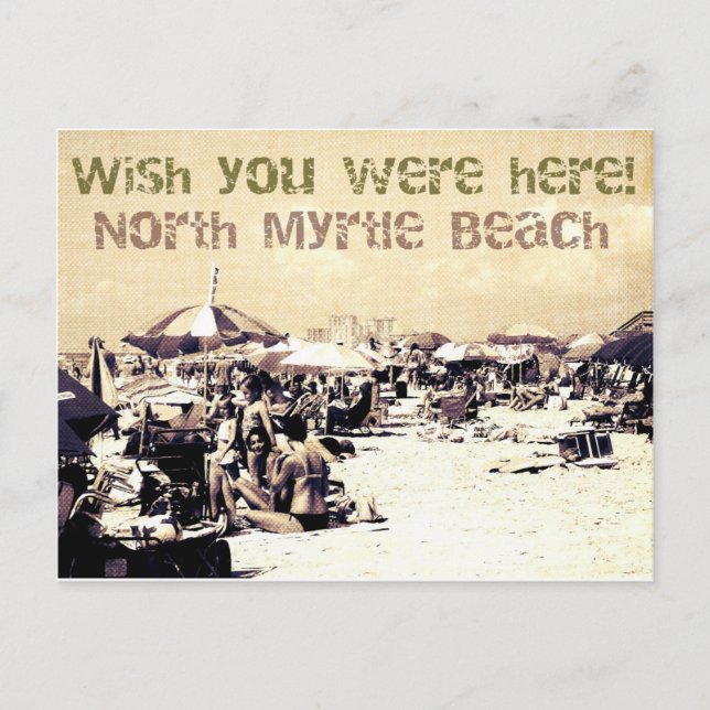 postcard north myrtle beach south carolina (Front)