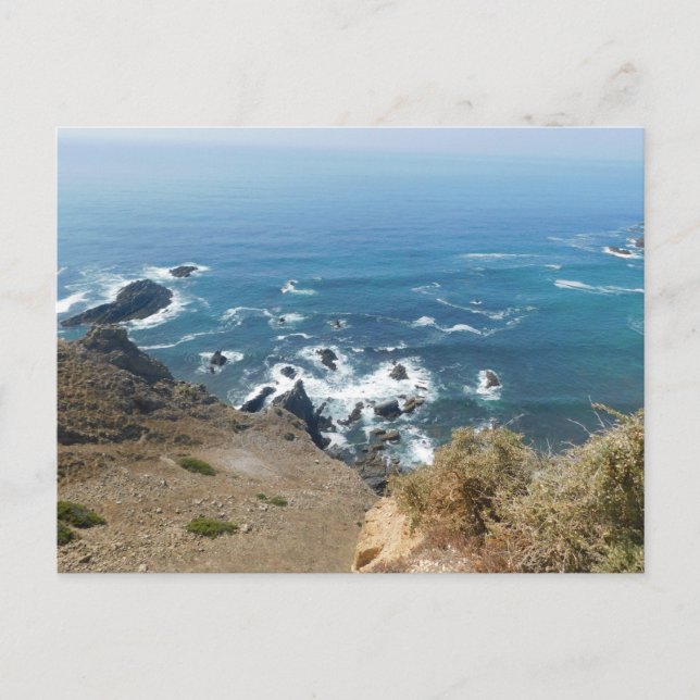Postcard ocean view style design (Front)