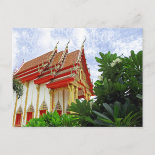 Postcard of Buddhist temple