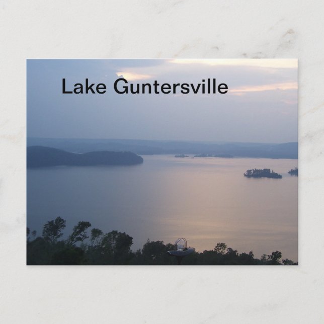 Postcard of Lake Guntersville (Front)