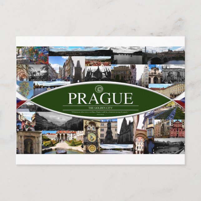 Postcard of Prague (Front)