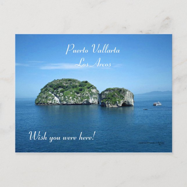Postcard of Puerto Vallarta Los  Arcos (Front)