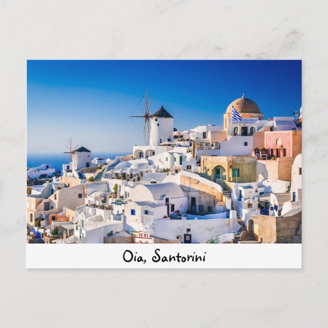 Postcard Oia Santorini (Front)