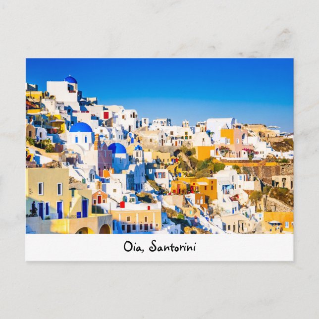 Postcard Oia Santorini (Front)