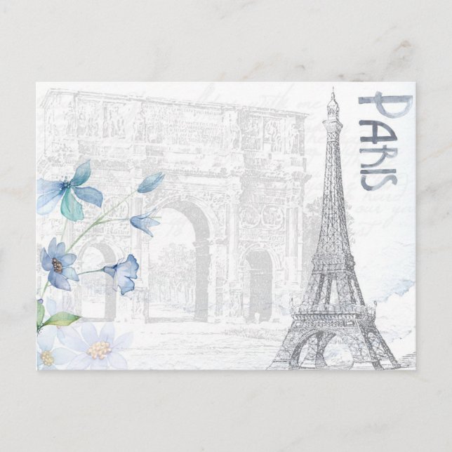 Postcard/Paris Postcard (Front)