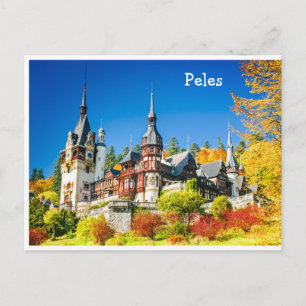 Postcard Peles, Sinaia