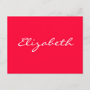 POSTCARD - personalized