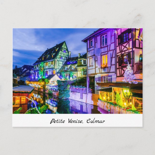 Postcard, Petite Venise  in Colmar Postcard (Front)
