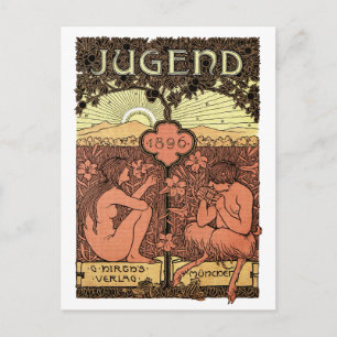 Postcard: Pipes of Pan - Jugend Magazine Postcard
