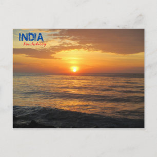 Postcard - Pondicherry - India