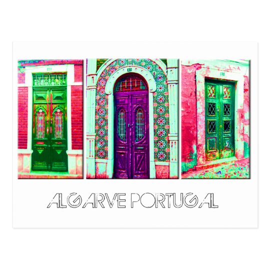 Postcard: Portuguese doors Postcard