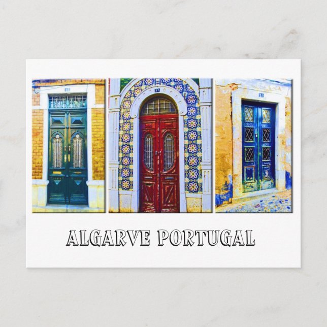 Postcard: Portuguese doors Postcard (Front)