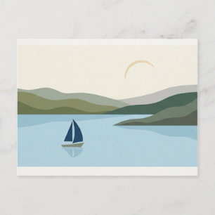 Postcard -Postcard with scenery 