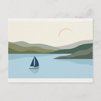 Postcard -Postcard with scenery 