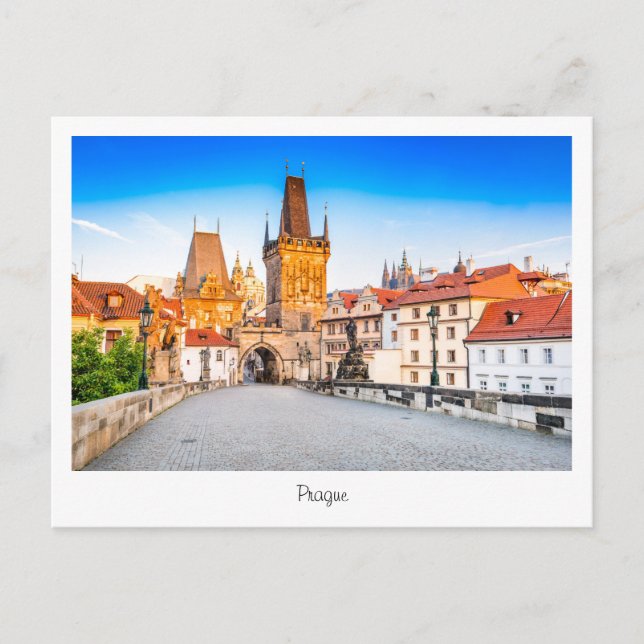 Postcard Prague in Czech Republic (Front)