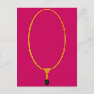 Postcard - Precious Black Pearl