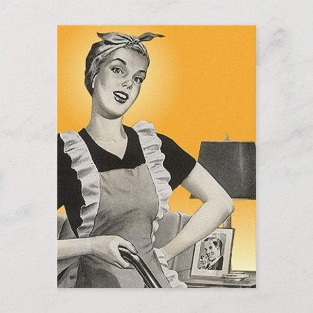 Postcard Promotional Ad For House Cleaning Service (Front)