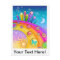 Postcard - Retro Pop Art Sixties Sky