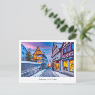 Postcard Rothenburg ob der Tauber, Germany
