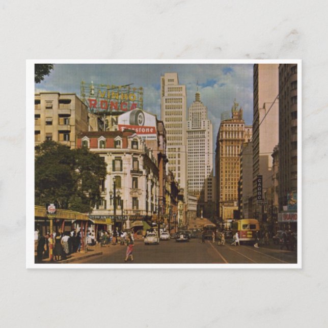 postcard sao paulo antique 1940 (Front)