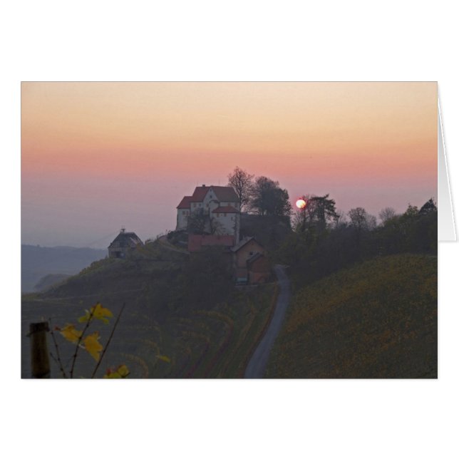 Postcard Schloss Staufenberg (Front Horizontal)
