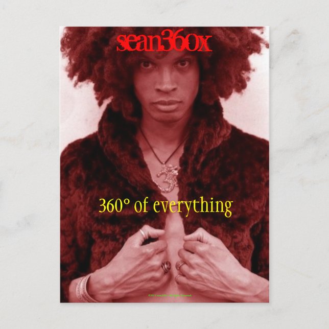 PostCard sean360x 360° GLAMazon (Front)