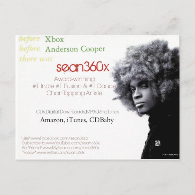 PostCard sean360x BE (Front)