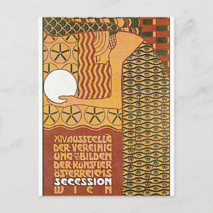 Postcard: Secession Art -14th Vienna Exhibit, 1902 Postcard