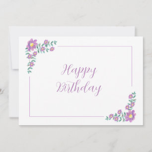 Postcard, Size: 5" x 7", Paper: Matte, Enve Invitation