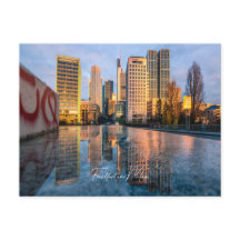 Postcard Skyline Frankfurt am Main