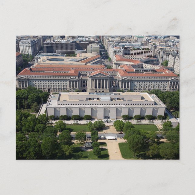 Postcard Smithsonian, Washington D.C. (Front)