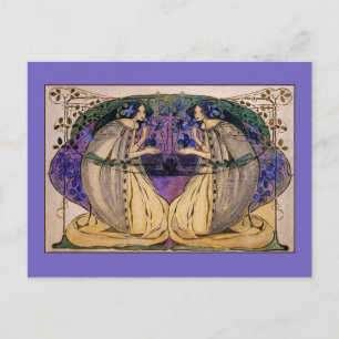 Postcard: Spring by Frances Macdonald Postcard